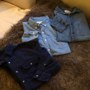 Men’s Blue Button Down Bundle